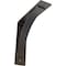 Ekena Millwork Morris Steel Bracket, Hammered Dark Bronze 3"W x 12"D x 12"H BKTM03X12X12MOHDB - alternate 1